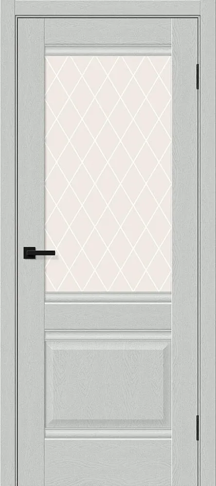Межкомнатная дверь Прима-3 Grey Silkwood BR6136